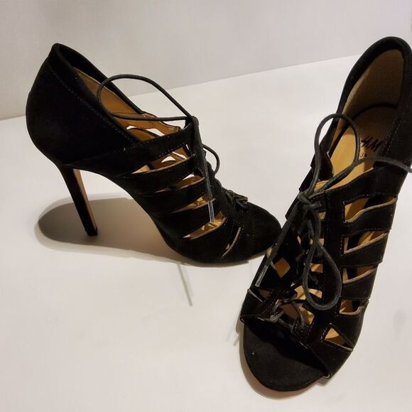 WOMEN'S H&M LACE-UP CLOSURE SHOES - Picture 12 of 16